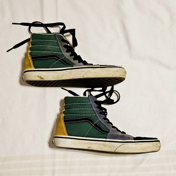 Multi-color sk8 hi vans - Picture 2 of 4